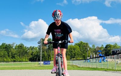 PEI RCMP, Abegweit First Nation, MCPEI and Cycling PEI take the “Hop On” experience to Abegweit First Nation